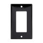 Black Thermoset (1) Decorator Wall Plate