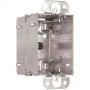 2\" x 3\" x 2-1\/2\" Rugged Metallic LU Single Gang Device Box