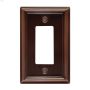 Oil Rubbed Bronze Metal Rocker Wall Plate