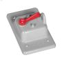 Gray PVC Toggle Switch Cover