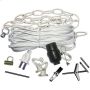 White Assorted Swag Lamp Kit