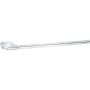 Wave 24\" Polished Chrome Single Towel Bar