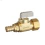 Crimp x Copper Compression In-Line Stop & Isolation Valve