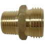 3\/4\" x 1\/2\" Male Hose Thread x MIP Brass Hose Connector