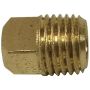 1\/8\" Square Head x MIP Brass Pipe Plug