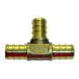 1\/2\" Barb Brass PEX Tee