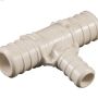 3\/4\" x 1\/2\" x 3\/4\" Plastic PEX Tee