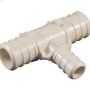 3\/4\" x 3\/4\" x 1\/2\" Plastic PEX Tee