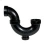 2\" Hub ABS P-Trap With Cleanout