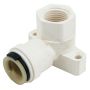 1/2" FIP Plastic Quick Connect Drop Ear Elbow