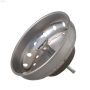 Kitchen Basket Strainer With Fixed Post & Rubber Stopper