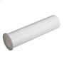 1-1\/2\" x 6\" White Flanged Tailpiece