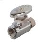 M-Line 3\/8\" Compression x 3\/8\" FIP Straight Shut-Off Valve