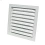 Duraflo 12\" x 12\" White Square Recessed Gable Vent