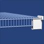 2-1\/8\" x 1-3\/4\" White Resin Wall Bracket-2\/Pack