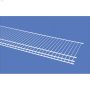 SuperSlide\u00ae 96\" x 12\" White Steel Shelf