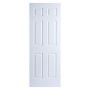 26\" x 80\" Prime White Masonite Classics Door