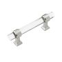 3\" Crysacrylic Crystal Palace Cabinet Pull