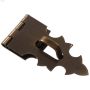 5\/8\" x 1-7\/8\" Antique Brass Decorative Hasp