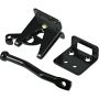 Black Self-Adjusting Gate Latch