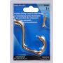 Brass Plated Heavy Duty Coat/Hat Hook