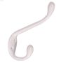 White Heavy Duty Garment Hook