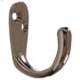 Nickel Single Clothes Hook-2\/Pack