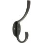 Black Ornamental Coat\/Hat Hook