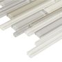2"x6" Natural Blend Element Random Strip Mosaic 10pc/10 SFBx