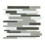 6\" x 2\" Element Random Strip Mosaic