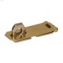 2-1\/2\" Yellow Dichromate Fixed Staple Safety Hasp