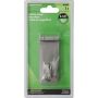 3-1/2" Galvanized Fixed Staple Safety Hasp