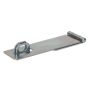6" Zinc Plated Fixed Staple Safety Hasp