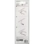6" Zinc Plated Fixed Staple Safety Hasp