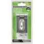 7-1/4" Stainless Steel Fixed Staple Safety Hasp