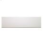 9' 10\" x 8\" Bright White Rib Fascia