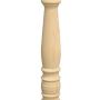 2-7\/8\" x 2-7\/8\" x 53\" Hemlock Turned Newel Post