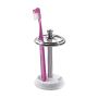 York 8.1 cm x 8.1 cm x 14.2 cm White Toothbrush Stand