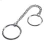 2 Split Rings With Chain