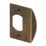 2-1\/4\" x 1-7\/16\" Antique Brass Latch Strike