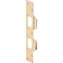 1-5\/8\" x 11\" Brass Plated Maximum Security Combo Strike
