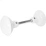 2-1\/4\" White Painted Door Knob Set