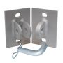 Howell\u2122 5\" x 3-1\/2\" x 3\/16\" T-Style Connector Hinge Kit