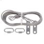 1\/8\" x 8' 8\" Galvanized Safety Cable