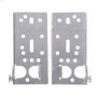 6\" Galvanized Left & Right Bottom Lift & Roller Bracket