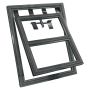 10" x 8" Black Pet Door Screen