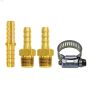 3\/8\" x 1\/4\" MNPT Brass 7-Piece Hose Repair Kit