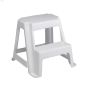 White 2-Step Stool