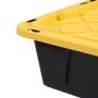 102 L Black/Yellow Plastic Strong Box