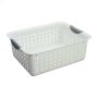 Ultra\u2122 White Plastic M Basket